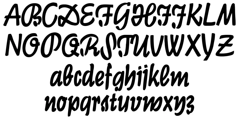 Graphic CAT font Örnekler