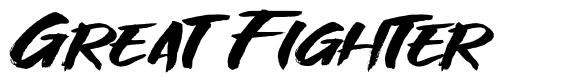 Great Fighter font