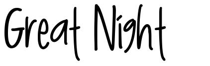 Great Night font