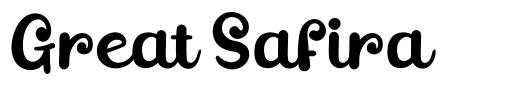 Great Safira font
