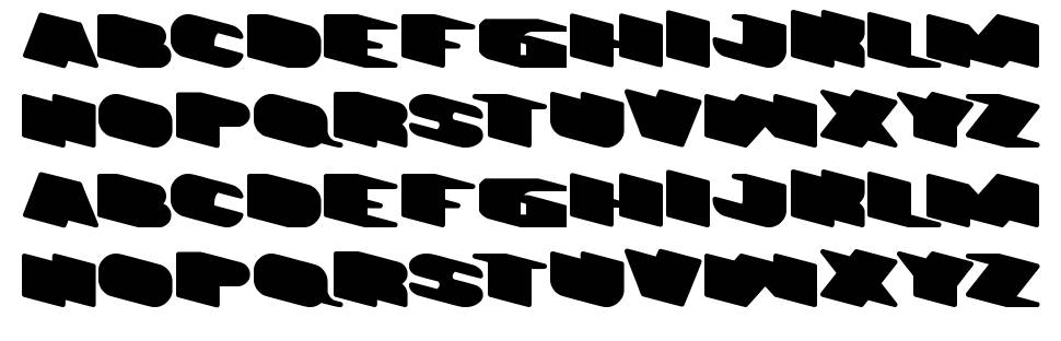 Greatest View font specimens