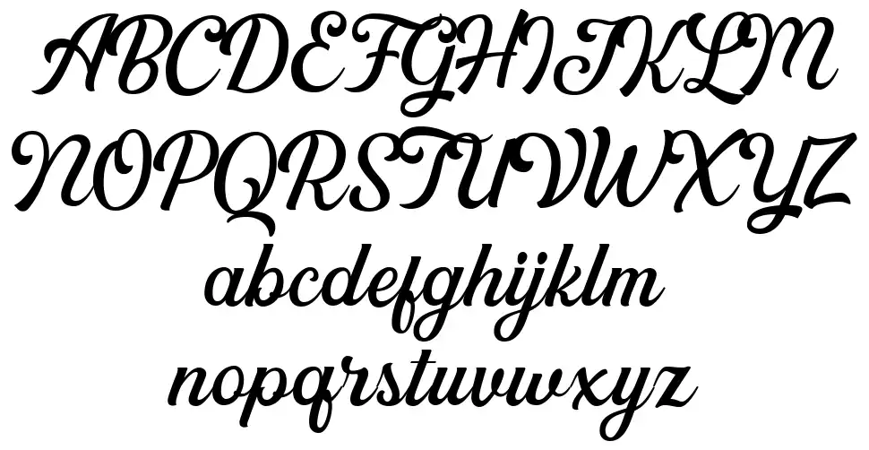 Greatly font Örnekler