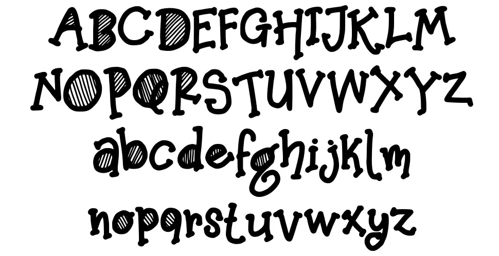 Green Walkfont specimens
