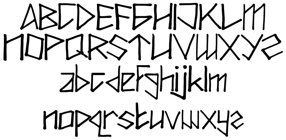 Greendayfont specimens