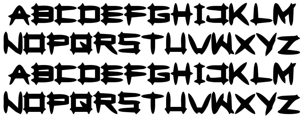 Greghor II font Örnekler