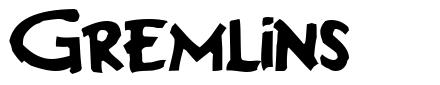 Gremlins 字形
