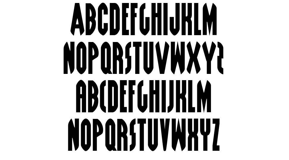 Grendel's Mother font specimens