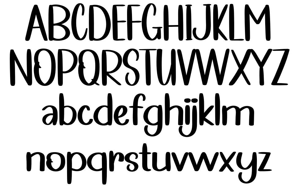 Greyrose font specimens