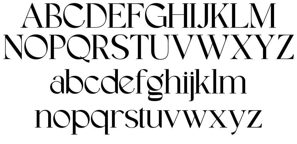 Greyson font specimens