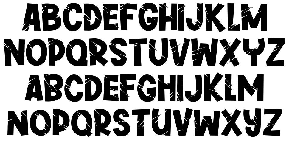 Greywall font Örnekler