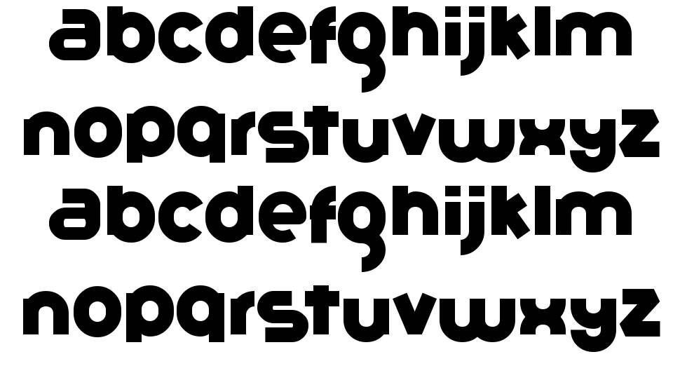 Gribal font Örnekler