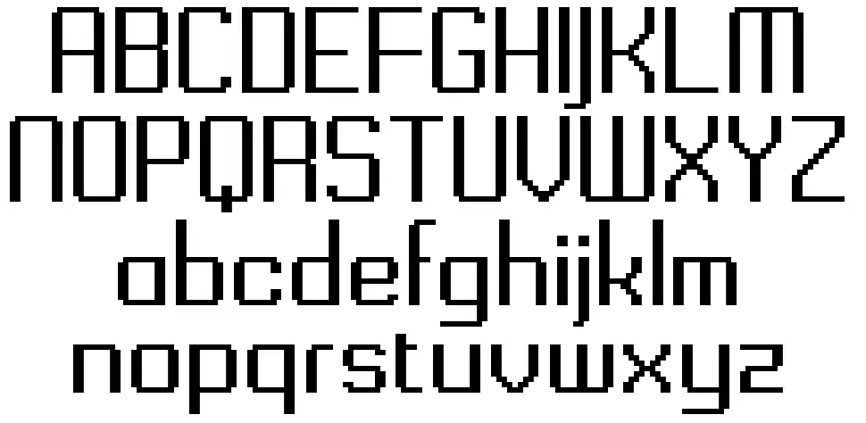 Gridking font specimens