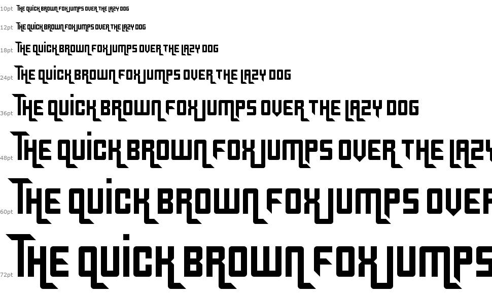 Gridlocked font Waterfall