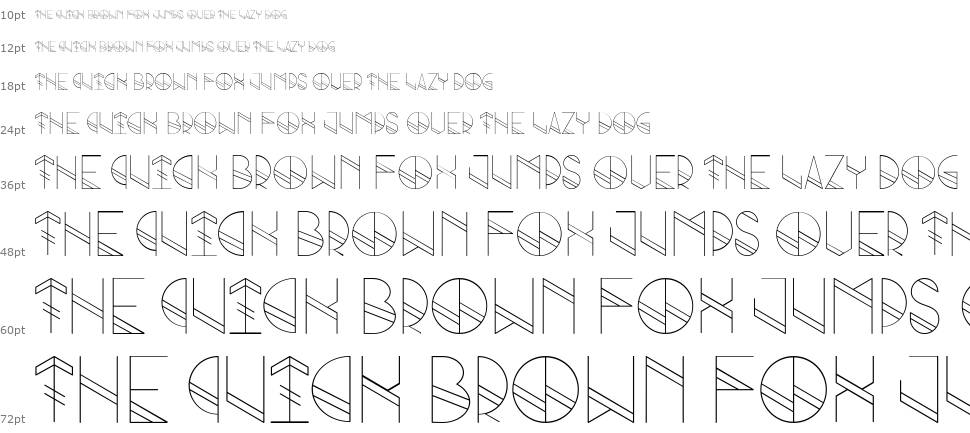 Grind font Waterfall