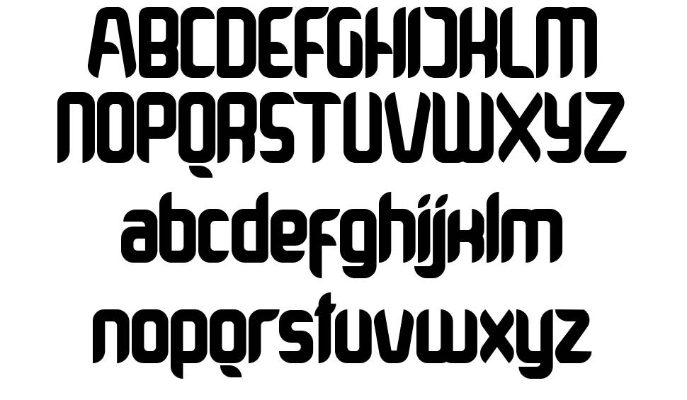 Grindleaf font specimens