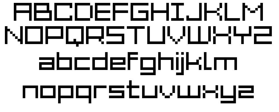 Grixel Acme 7 Wide font specimens