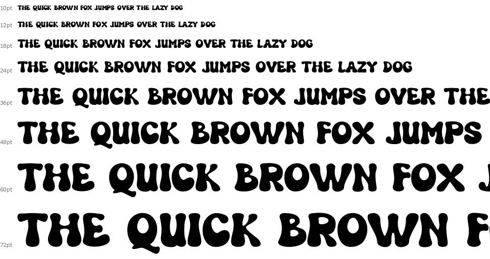 Grooven font Şelale