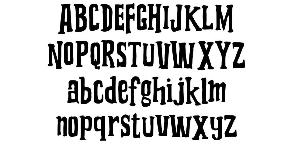 Grooving font Örnekler