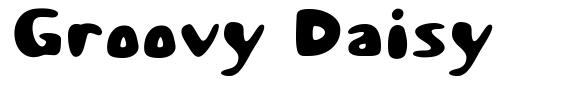 Groovy Daisy шрифт