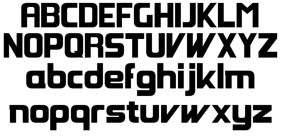 Groovy Fast font specimens