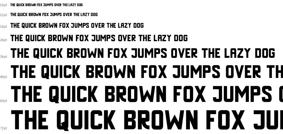 Grover font Waterfall