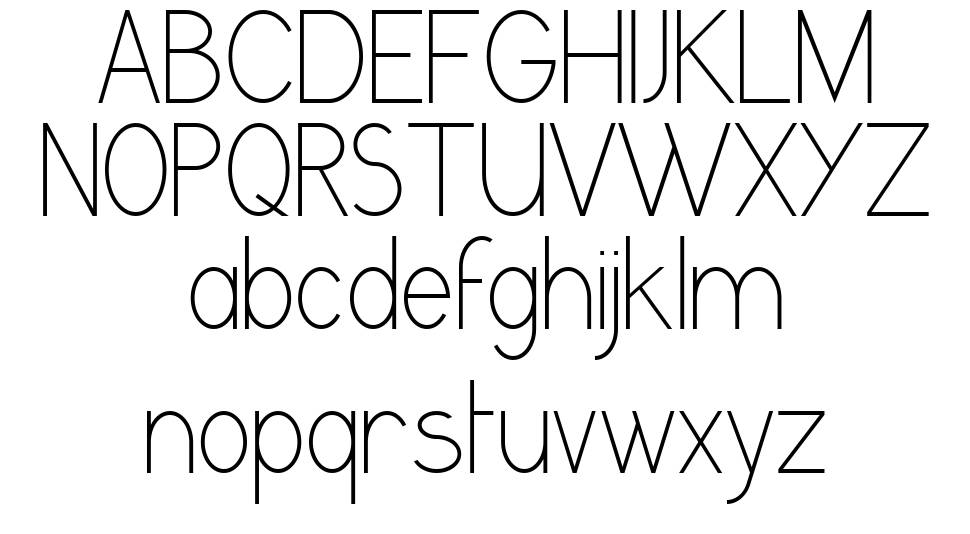 Grutch Grotesk schriftart vorschau