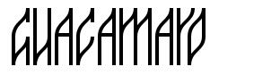 Guacamayo font
