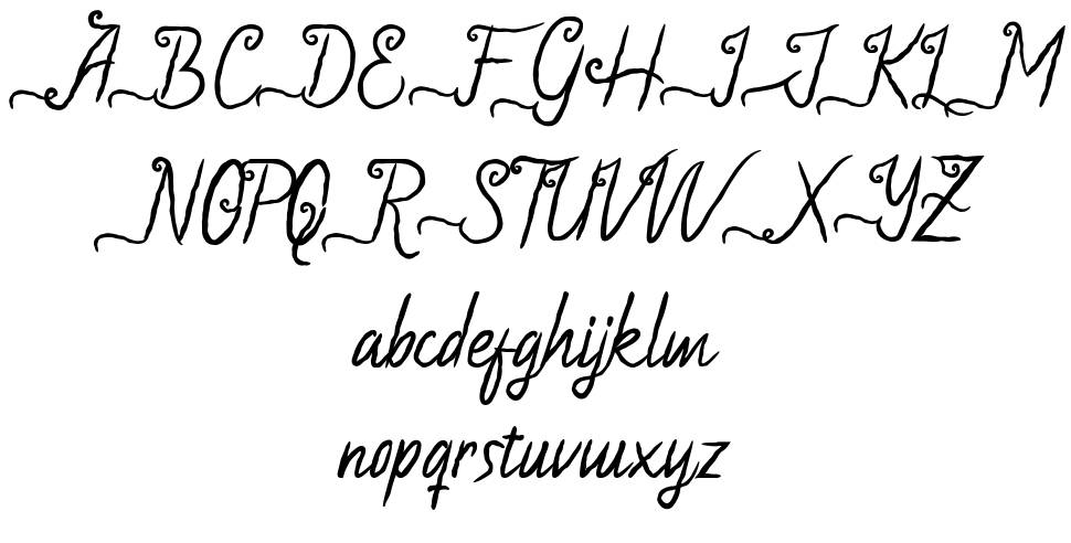 Guapala 字形 标本