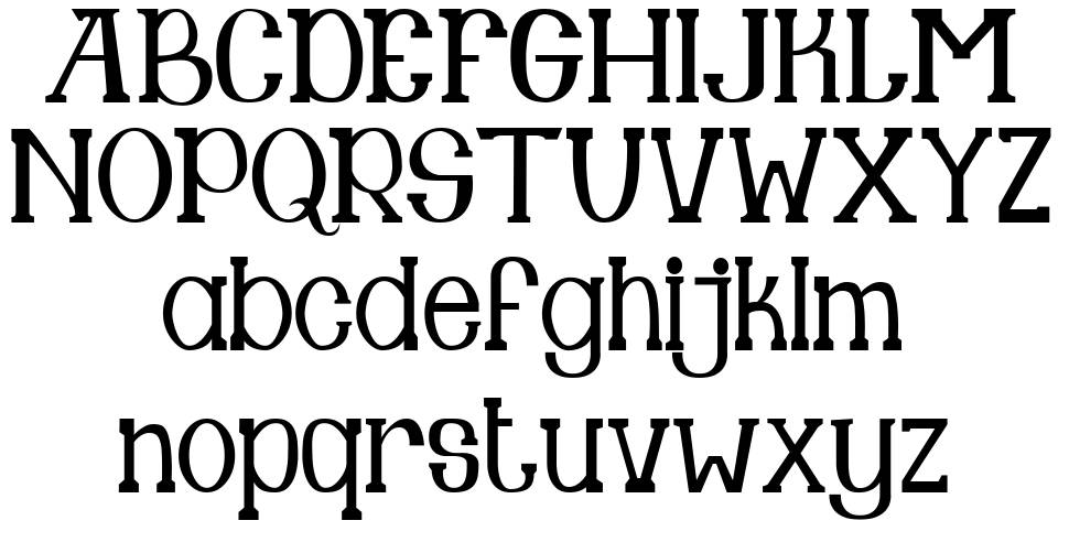 Guard font Örnekler