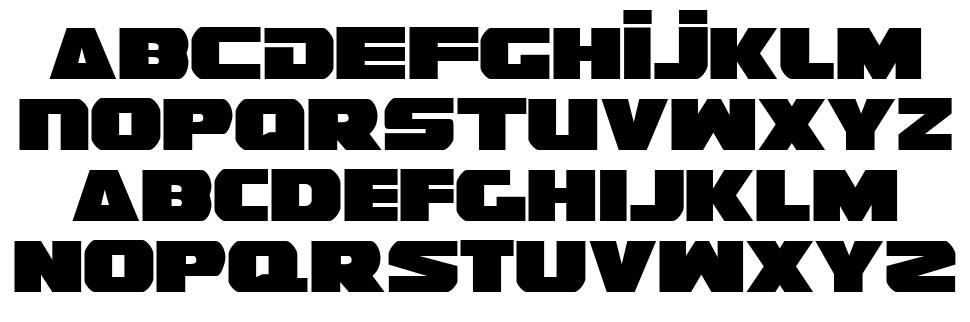 Guardian font specimens