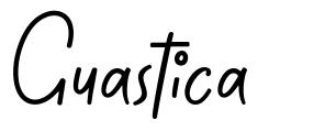 Guastica フォント