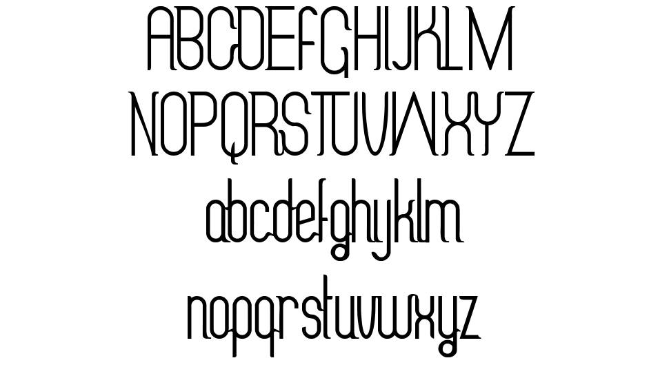 Guenue шрифт Спецификация