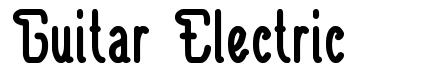 Guitar Electric font
