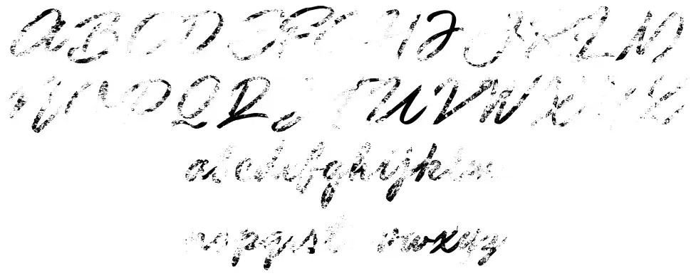 Guld Script Colorfont specimens