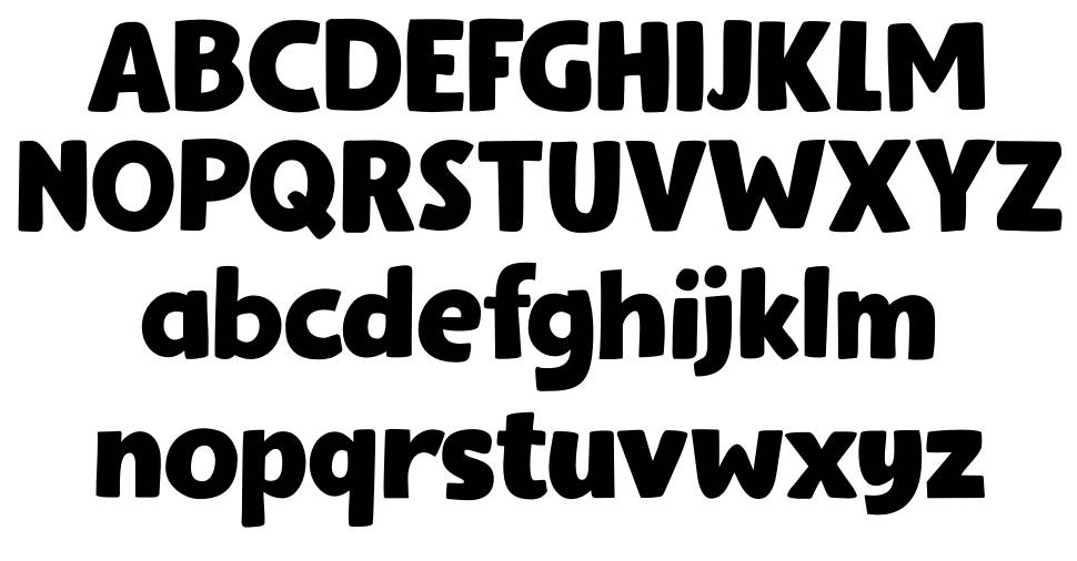Gumbo font Örnekler