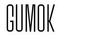 Gumok шрифт