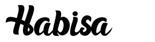 Habisa шрифт