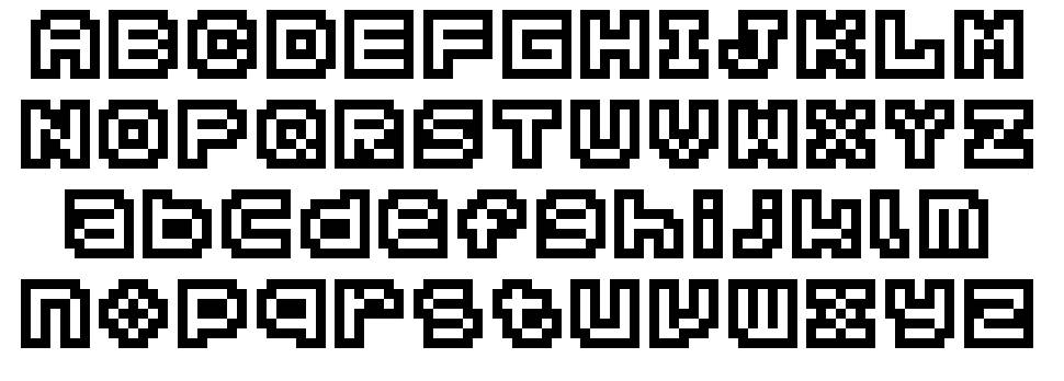 Hachicro Pro font Örnekler