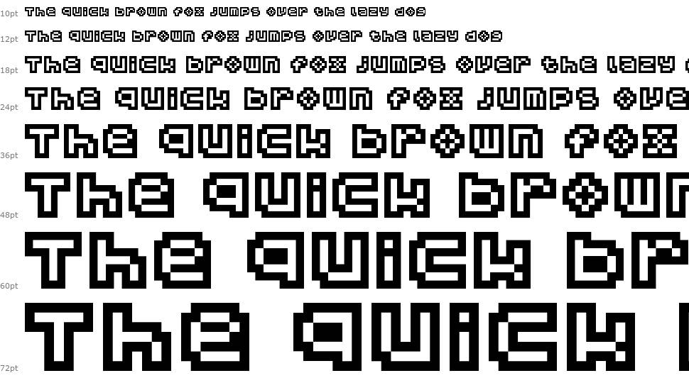 Hachicro Pro font Şelale