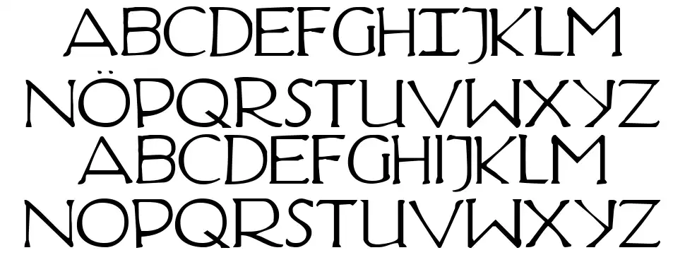 Hadriaticfont specimens