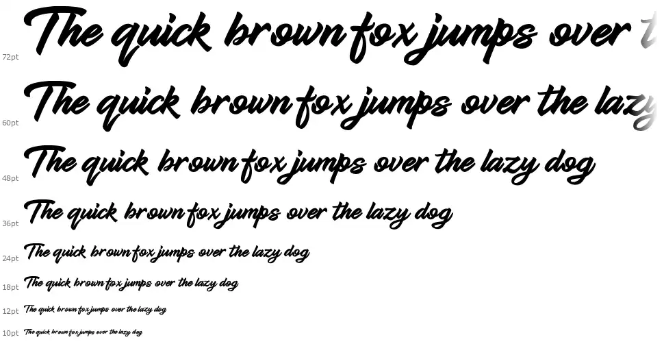 Hadsut Script font by Malindo Creative | FontRiver