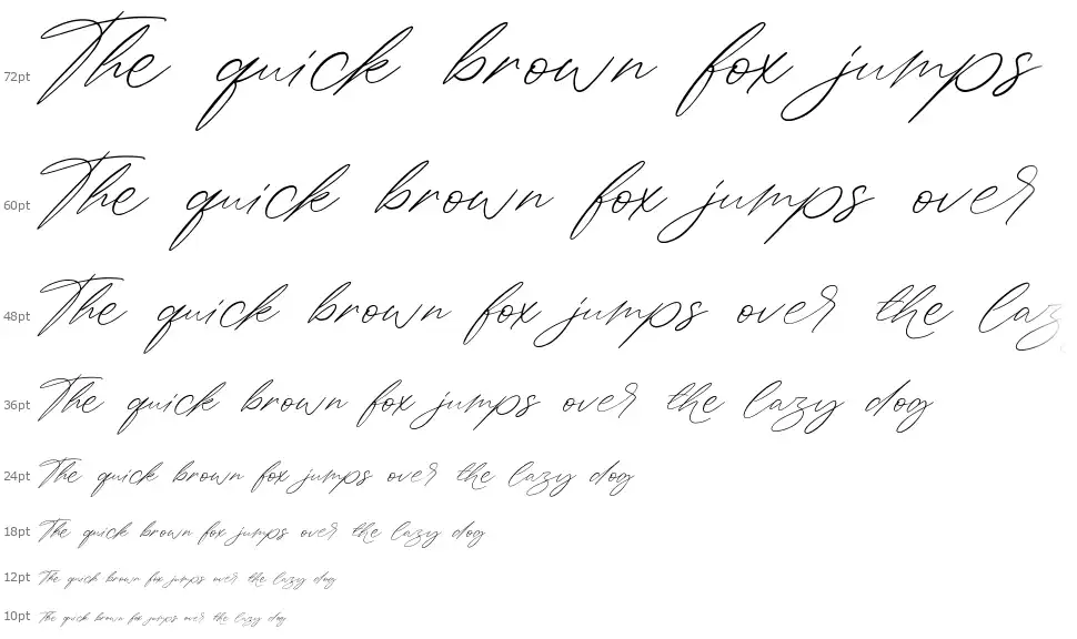 Haigrast Script fonte Cascata