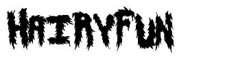 HairyFun font