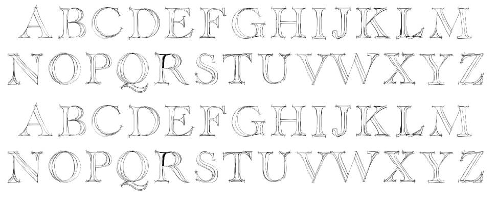 Haityfont font specimens