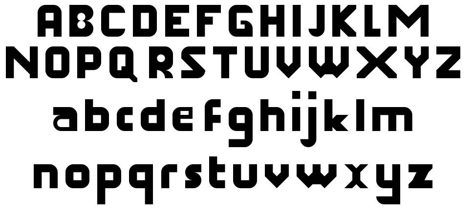 Hakelgraph font specimens