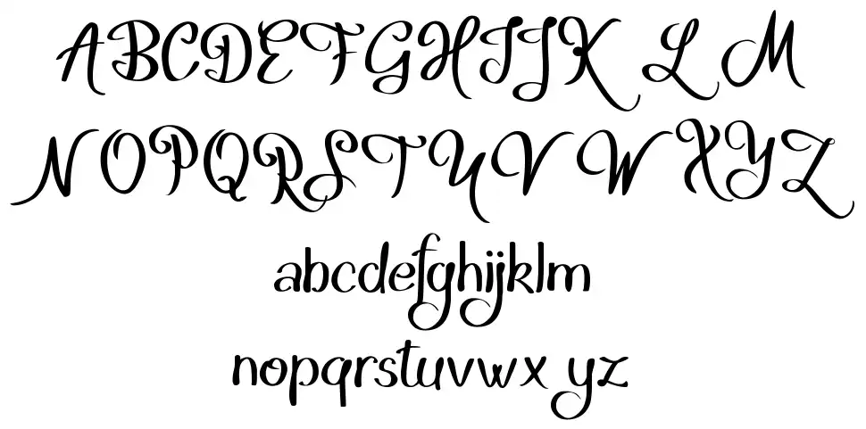 Hakytfont specimens