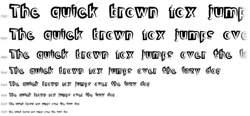 Half Half font by Leonard Posavec | FontRiver