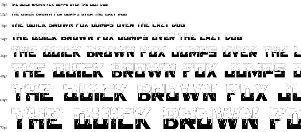Half Melted font Şelale