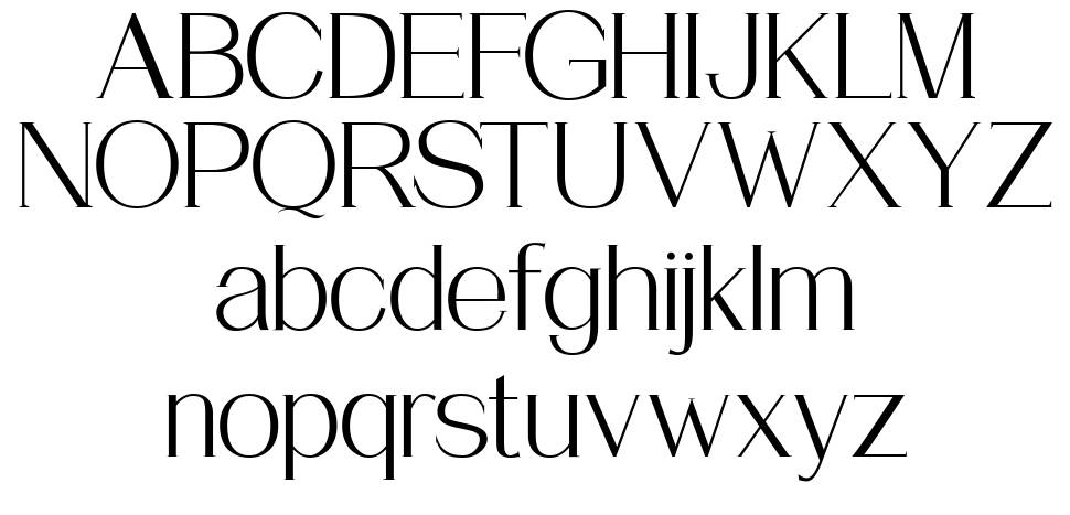 HalfbreD font specimens