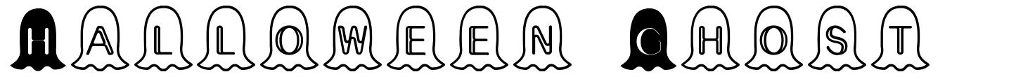 Halloween Ghost шрифт